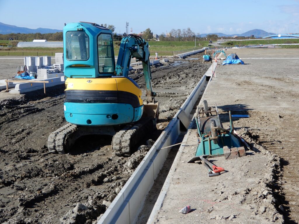 整地作業における運搬作業の効率化方法