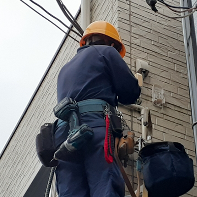 ライフラインの撤去