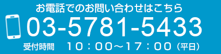 TEL:03-5781-5433